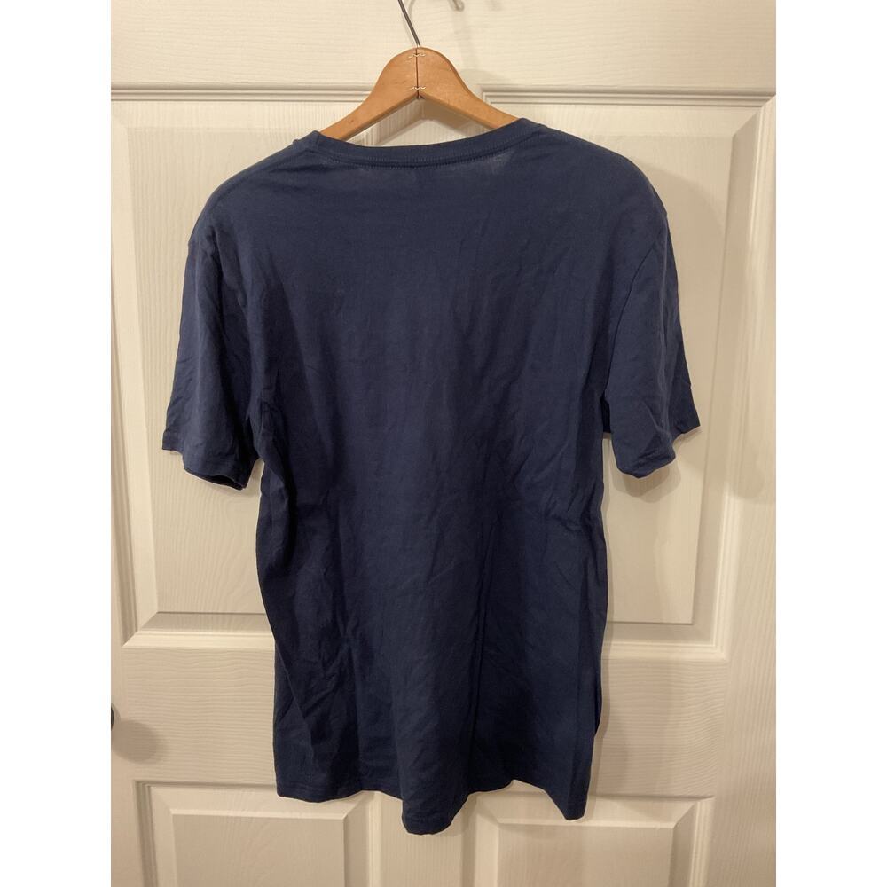 USA Prime Baseball Mom Bows Graphic TShirt Women's Navy Gildan Travel Ball, sz M - Picture 5 of 5